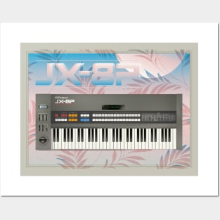 JX-8P analog polysynth Posters and Art